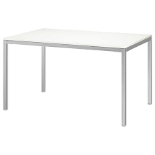 Torsby Table Chrome Plated High Gloss White Ikea Ikea White Dining Table Ikea Table Ikea