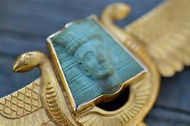 Jamesallen.com has been visited by 10k+ users in the past month 2x Antique Egyptian Revival Brooches Classics Life