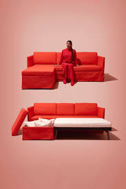 You sink softly down and enjoy an embracing feeling in this sofa. Brathult 3er Sofa Vissle Rot Orange Ikea Deutschland 3er Sofa Sofa Ikea