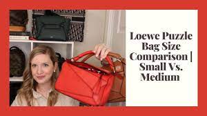 Maybe you would like to learn more about one of these? Loewe Puzzle Bag Size Comparison Small Vs Medium Youtube