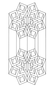 The Op Art Is The Art Of Creating Works Fixed In 2 Dimensions Seen By The Human Eye As Relief And Or Moving Researc Coloring Book Art Op Art Coloring Books