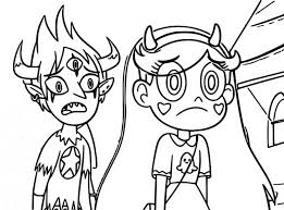 Do not post simple memes, screenshots, or unaffiliated images. Coloring Page Star Vs The Forces Of Evil Star Butterfly And Tom Lucitor 2
