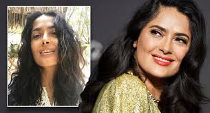 White hair is a sign of maturity and wisdom. Natural Beauty Salma Hayek Praised By Fans After She Shows Off White Hair Glamour Fame