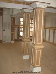 Kitchen Dining Room Pillars Carpentry Trim And Cabinets In Atlanta Columns Dining Room Columns Interior Columns Updating House House Trim