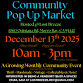 Community Pop Up Market — Lost Breeze event image