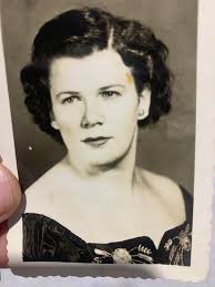 Clydene and her father Clyde Bush at Sisters Market, 1975.