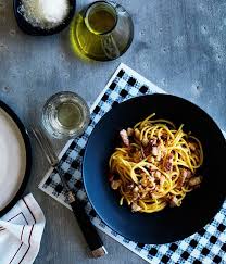 Smoked Eel Carbonara Recipe 121bc Sydney Mitchell Orr Recipe Eel Recipes Recipes Carbonara