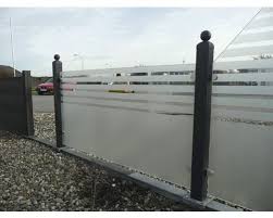 Vorgartenzaun Belfort Streifen 180 X 90 Cm Zaun Vorgarten Zaun Glaszaun