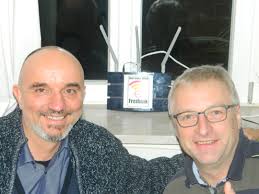 Erster freier WLAN Hotspot am Marktplatz