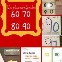 aider les eleves qui confondent 60 70 80 90 stella baruk mathematique ce1 organisation de la salle de classe