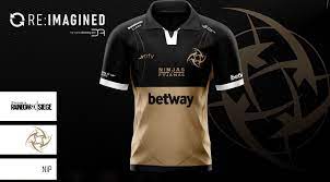 Official ninjas in pyjamas 2019 player jersey in gold/black with embroidered logo. Nip 2020 Concept Jersey On Behance
