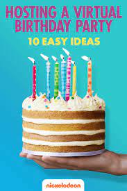 Making Birthdays Special While At Home Nickelodeon Parents
