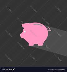 Piggy Bank Icon Chart Saving Money