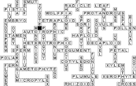 Science ecology crossword puzzle answer key. Crossword Puzzle Answers