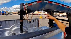 The b&w turnoverball gooseneck hitch converts to a level bed in seconds. How To Connect A Gooseneck Trailer Youtube