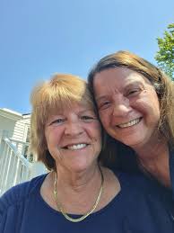 So happy to visit my cousins!