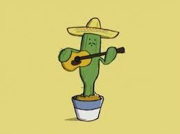 Cactus Guitar Gif Cactus Guitar Mexican Discover Share Gifs Animation Design Gif Mexican Gif