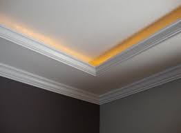Maybe you would like to learn more about one of these? Crown Molding Lighting Diy Crown Molding Lighting Ideas Home Room Ideas Ceiling Design Living Room False Ceiling Living Room False Ceiling Design