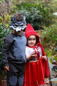 Homemade Wolf And Red Riding Hood Costume Ideas Sibling Halloween Costumes Sister Halloween Costumes Homemade Halloween Costumes
