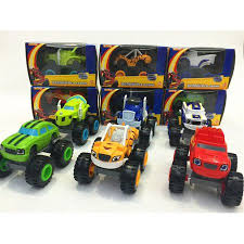 Boys will be delighted to drive one of these trucks, simply by using the keys on the keyboard to control the car. Nickelodeon Blaze And Monster Machines Super Stunts Blaze Kids Toy Truck Car Walmart Canada