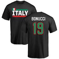 The shop has clothing footwear and accessories collections for men and woman of great international fashion brands. Youth Leonardo Bonucci Italy Name Number T Shirt Black Teams Tee