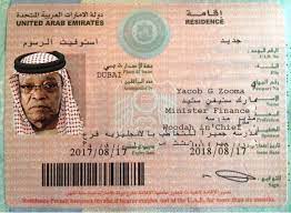 Authorities in dubai may notice other details. Pic Arab Zuma Gets His Dubai Id The Citizen