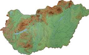 Kartor över europa 1900 talet. Ungern Topografisk Karta Karta Over Ungern Topografiska Ostra Europa Europa