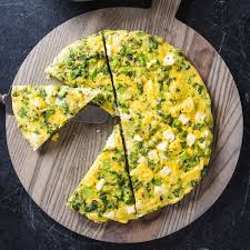 Broccoli And Feta Frittata To Create A Tender Evenly Cooked Frittata With Punched Up Flavor We Started With A Well S Feta Frittata Recipes Cooks Illustrated