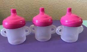 Baby Alive Dolls Bears Baby Alive Sippy Cup 3 Pack New Sealed