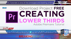 Breaking news opener for premiere pro. Green Screen Lower Third For News Channel