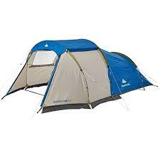 A photo of the quechua arpenaz, camping tent, 4 person in use. Quechua Arpenaz 4 Family Tent 4 Man Amazon In Sports Fitness Outdoors