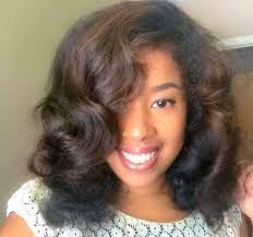 Try This Heatless Roller Set That Can Last Two Weeks Roller Set Natural Hair Natural Hair Blowout Relaxed Hair