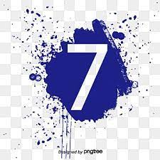 Digital Ink 7 Ink Marks Number 7 Png Transparent Clipart Image And Psd File For Free Download Digital Ink Ink Digital Labels