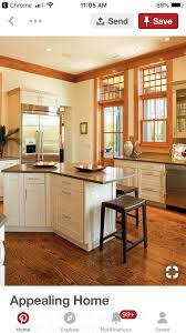 Pin By Nancy Walsh On Wood Trim And White Cabinets White Kitchen Oak Trim Vintage Kitchen Cabinets Crown Molding Kitchen