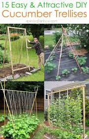 15 Easy Diy Cucumber Trellis Ideas In 2021 Vegetable Garden Trellis Diy Garden Trellis Cucumber Trellis