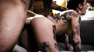 Tattooed MILF Joanna Angel and Kenzie Reeves get rough ass fucking (Kenzie  Reeves, Joanna Angel in Pure Taboo)