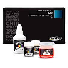 It is a perfect paint color for exterior trim or the exterior of your home. Motos Motorcycles Suzuki Suzuki Candy Napoleon Blue Mic Yhj Touch Up Paint Motos Motorcycles Touch Up Paint Color N Drive