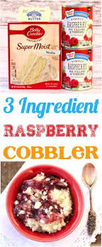 Crock Pot Berry Dump Cake Recipes Easy Slow Cooker Desserts With Raspberry Pie Filling Are So Yummy Cobbler Recipes Crock Pot Desserts Slow Cooker Desserts