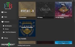 Play ftb monster by downloading the feed the beast launcher and play unleashed, unhinged and direwolf20 and many more mod packs for minecraft! Can T Download Modpacks Issue 71 Ftbteam Ftb App Github