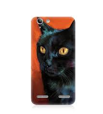 Lenovo K5 Plus Kara Kedi Silikon Kilif Ciceksepeti