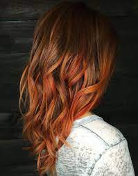 40 Fresh Trendy Ideas For Copper Hair Color Orange Ombre Hair Orange Brown Hair Copper Hair Color
