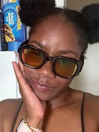 Black Hipster Geek-Chic Square Eyeglasses