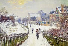 Touring the country with his stepson jacques hoschedé, who lived in christiania (now oslo), he was awestruck but initially frustrated in his search for good motifs amid the snow. Hd Wallpaper Snow Picture The Urban Landscape Claude Monet Boulevard Saint Denis Argenteuil Winter Wallpaper Flare