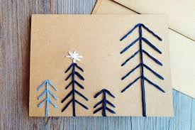 Sterne basteln mit kindern vorlagen mit genial weihnachtsdeko selber â–· 1001 ideen für weihnachtssterne basteln von freshideen 3d weihnachtsbaum aus papier in 3 minuten falten diy papier tannenbaum basteln papier vorlage 431323 die erstaunliche tannenbaum basteln papier. Keine Lust Auf Gekaufte Karten So Besticken Sie Weihnachtskarten