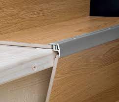 They are therefore a perfect choice for your stair case. Meister Uk Universal Stair Nosings To Protect The Laminate Joints At The Stair Nosing Suitable For Vertical Or Raked Bac Treppe Renovieren Treppe Haus Treppe