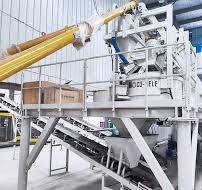 Planetary Concrete Mixing Plant for Curbstone Production