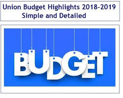 Candidates read the latest union budget 2018 here. Union Budget Highlights 2018 2019 In Simple And Detailed