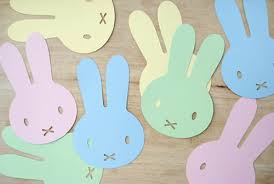 ¿cuál es el origen de este mito? Guirnarlda De Conejos Para Pascuas Guia De Manualidades