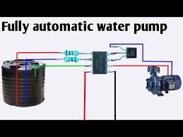 And the pump will stop when the water level touch the red wire. Ne555 Automatic Water Pump Control Circuit Youtube