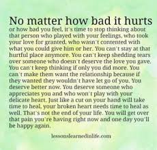 10 Hurtful Quotes About Moving On And Letting Go In Relationships Sometimes you've got to kiss a few frogs before finding the perfect partner. 10 hurtful quotes about moving on and